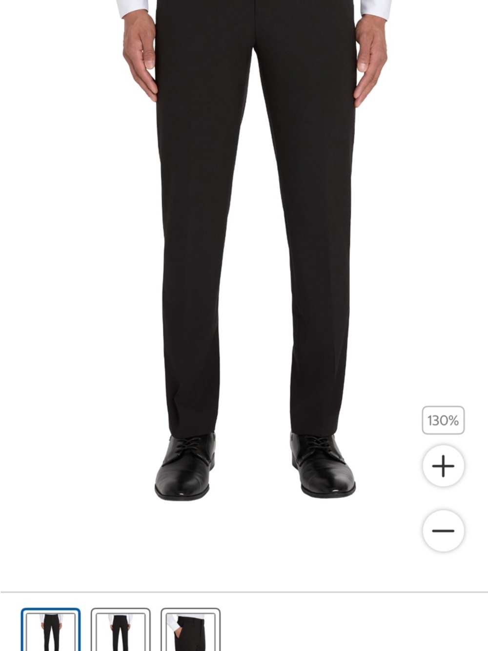 Calvin Klein Classic Black Men's Dress Pants